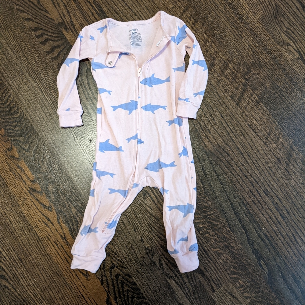 🐬 12 MONTHS BABY GIRL ONE PIECE